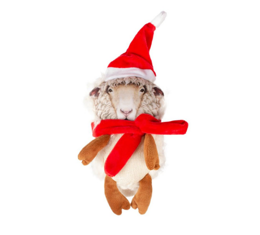 Peluche Papá Noel oveja