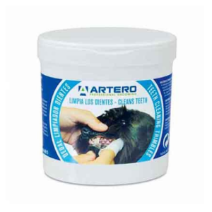 Artero dedal limpiador dientes