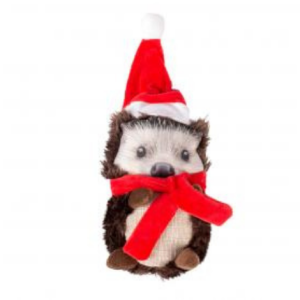 Peluche Papá Noel erizo