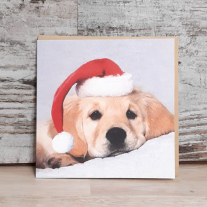 Postal navideña golden