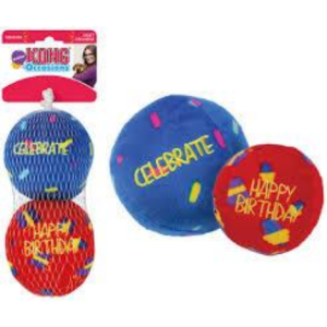 Pelota para perro Occasions Birthday pack de 2 pelotas