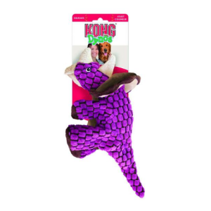Peluche para perro Kong dynos Triceratops 27 cm