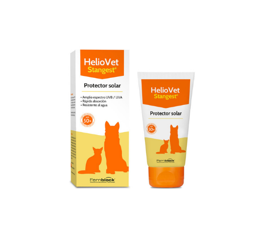 Protector solar para perros y gatos en crema Heliovet