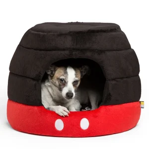 SENTIMENTS DISNEY MICKEY PANTS HONEYCOMB MEDIUM RED 2 IN 1 BED