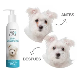 Limpiador de lágrimas para perros y gatos Pet Clean 100 ml