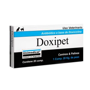 Doxipet Doxiclina Caja de 20 comprimidos 100 mg