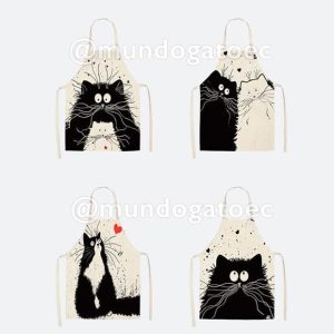 Delantales de gato
