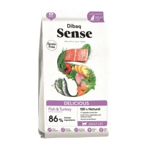 Dibaq Sense – Delicious Fish & Turkey | 1.5Kg