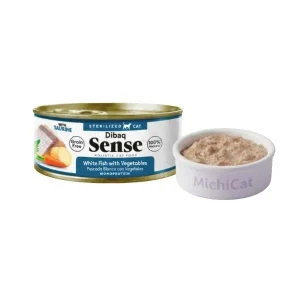 Dibaq Sense – Pescado Blanco & Vegetales (70g)