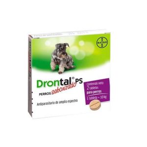 Drontal Plus Perros hasta 10 Kg x 2 Comprimidos