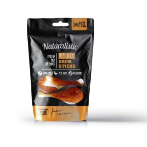 Snack Perro Naturalistic Tutos de Pato 90 gr
