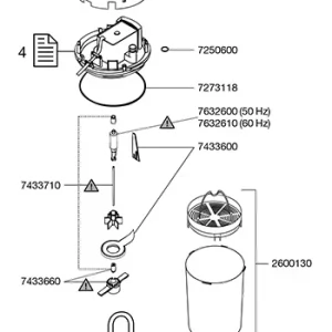 EHEIM recipiente filtro para classic 250