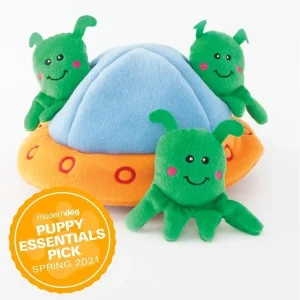 ZIPPY PAWS BURROW ALIENS IN UFO