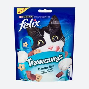 Felix Travesuras – Ocean Mix sabor Camarón, Salmón y Atún