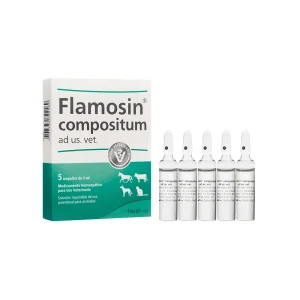 Flamosin compositum ad us. vet.