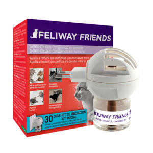Feliway Friends – Difusor + recarga – Feromonas Felinas Para Calmar a Gatos
