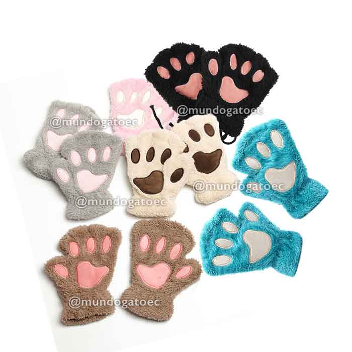 Guantes pata de gato