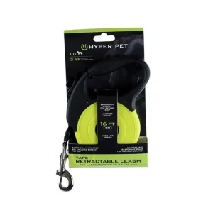HYPER PET PREMIUM RETRACTABLE LEASH LG GRN