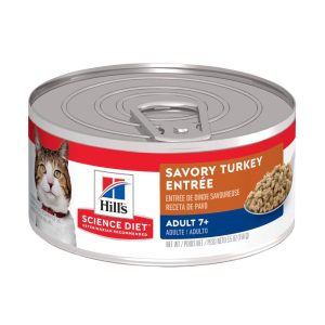 Hill’s Science Diet Feline Adult 7 + Turkey (82gr)