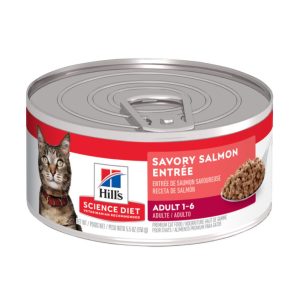 Hill´s Science Diet Feline Adult Savory Salmon Entree (156g)