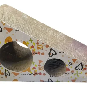 Rascador tipo rampa de cartón 47 x 22 x 22 cm