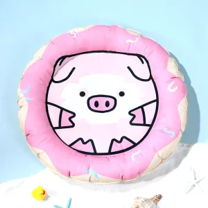 Colchoneta refrescante para verano, con gel. Cama 60x8cm (Rosa)