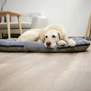 Cama L impermeable con colchón ortopédico 87x67x11cm