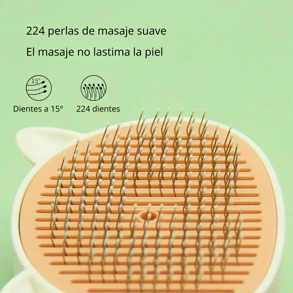 Peine cardina con expulsor 20,5×9,7cm - Imagen 3