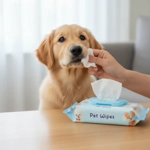 Toallitas húmedas para perros y gatos. 60 unidades