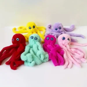 Peluche de algodón suave – Pulpo (Varios colores)