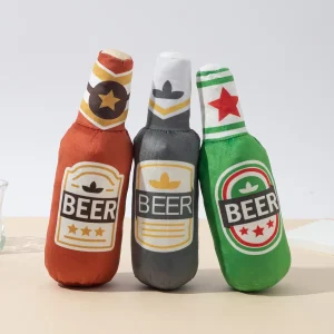 Peluche con chifle sonido – Botella de Cerveza