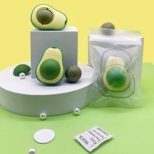 Juguete snack golosina yerba gatera con adhesivo – Palta