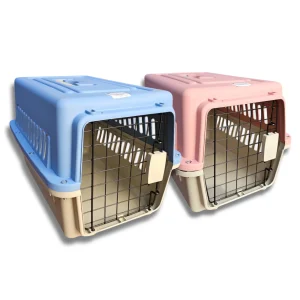 Transportadora rígida con puerta de metal 48x32x30cm (Varios colores)