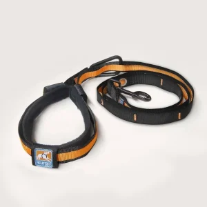 KURGO QUANTUM LEASH BLACK/ORANGE