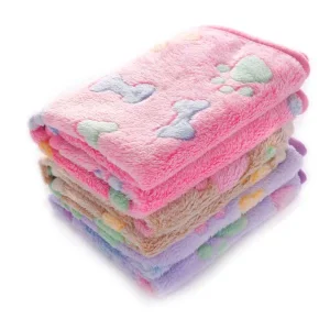LUCIPHIA SUPER SOFT FLUFFY CUTE BONE BLANKET L