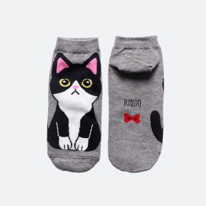 Medias Gatito Tuxedo