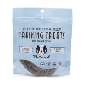NATURAL DOG COMPANY – TRAINING TREATS FOR SMALL DOGS – PEANUT BUTTER & JELLY