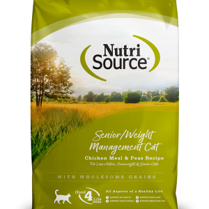 Nutrisource Manejo de Peso para Gatos Mayores 12 Lbs.