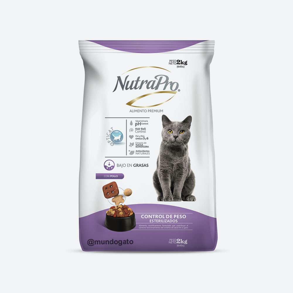 Nutra Pro para gatos esterilizados 2kg