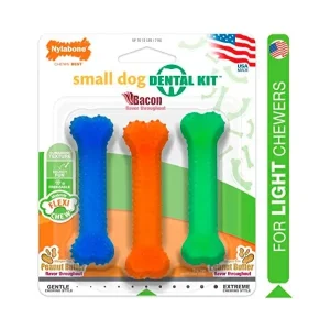 NYLABONE DAILY DENTAL COMBO BACON (GREEN) XL