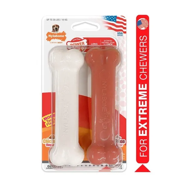 NYLABONE DAILY DENTAL DURABLE CHEW TWIN PACK XS - Imagen 2