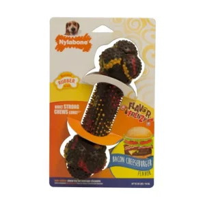 NYLABONE FLAVOR FRENZY DAC – BACON CHEESEBURGER REGULAR