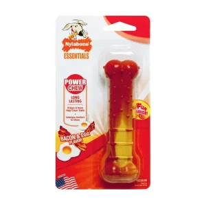NYLABONE FLAVOR FUN POWER CHEW BACON & EGGS MEDIUM