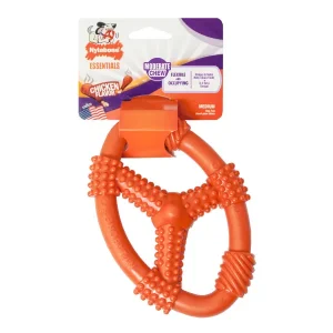 NYLABONE MODERATE CHEW FLEXIBLE OVAL RING MEDIUM