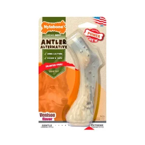 NYLABONE NATURE INSPIRED POWER CHEW – SPILT ANTLER LARGE