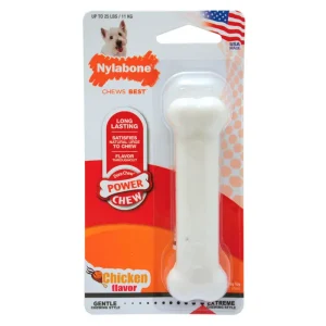 NYLABONE POWER CHEW CHICKEN BLISTER CARD PETITE