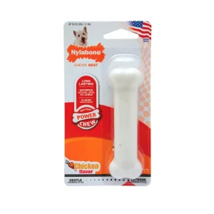 NYLABONE POWER CHEW CHICKEN BLISTER CARD REGULAR
