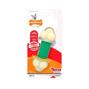 NYLABONE POWER CHEW DOUBLE ACTION CHEW WOLF