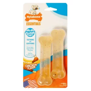 NYLABONE PUPPY CHEW 2 PACK XS