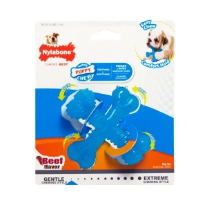 NYLABONE PUPPY CHEW «X» BONE BEEF REGULAR